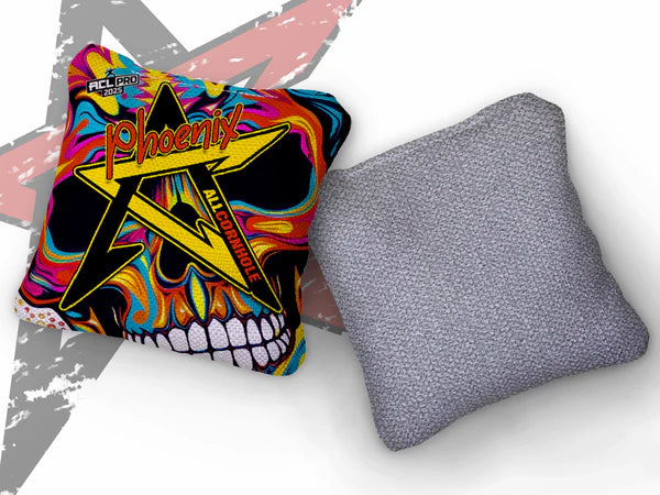 AllCornhole Bags - Phoenix - KaleidoSkull Edition