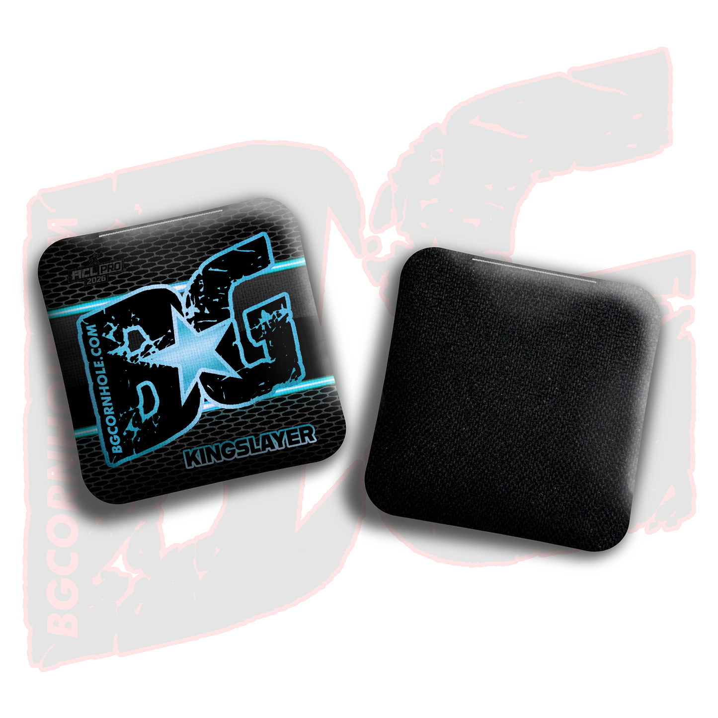 2026 BG Multiple Bag Models "Carbon Lines" - ACL Pro Stamped Cornhole Bags - SET OF 4 BAGS