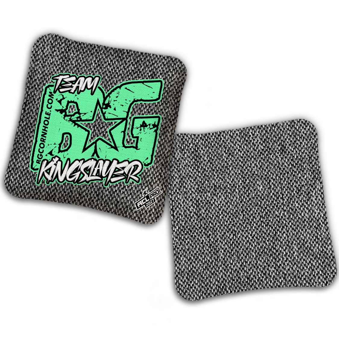2027 BG KINGSLAYER “ESPN THROWBACK COLORMATCH" - ACL Pro Stamped Cornhole Bags - SET OF 4 BAGS