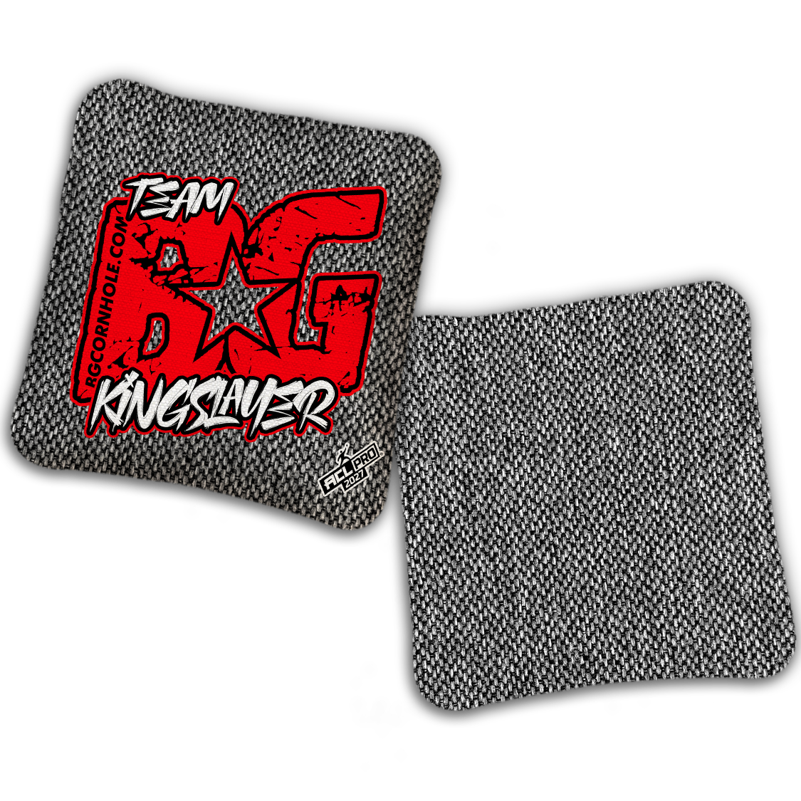 2027 BG KINGSLAYER “ESPN THROWBACK COLORMATCH" - ACL Pro Stamped Cornhole Bags - SET OF 4 BAGS