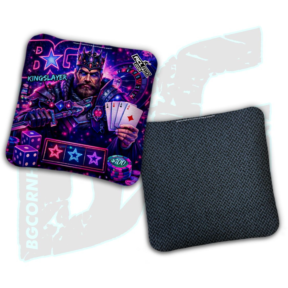 2026 BG Multiple Bag Models "Wager" - ACL Pro Stamped Cornhole Bags - SET OF 4 BAGS