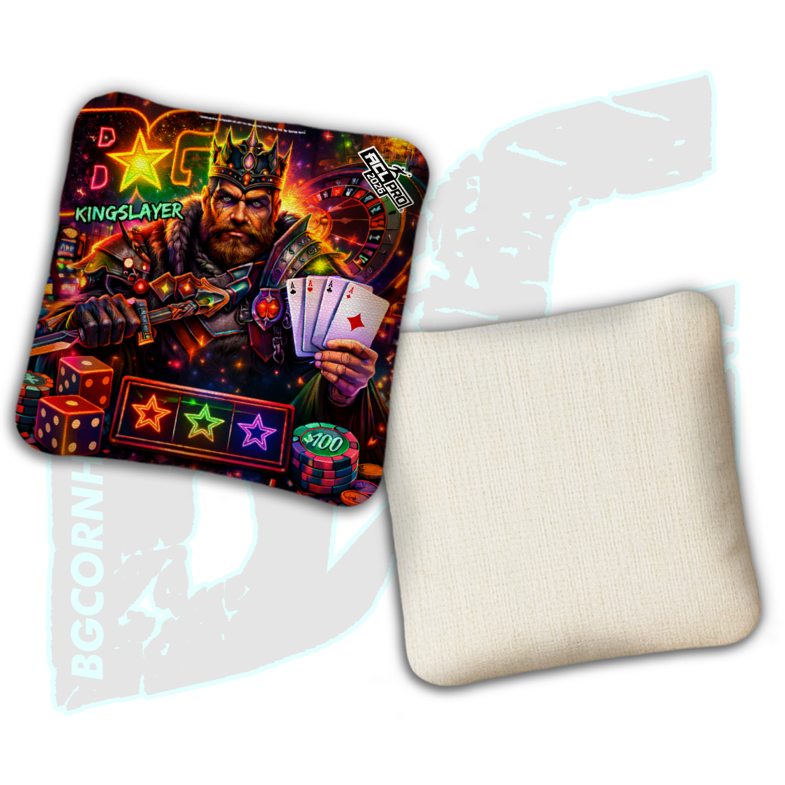 2026 BG Multiple Bag Models "Wager" - ACL Pro Stamped Cornhole Bags - SET OF 4 BAGS