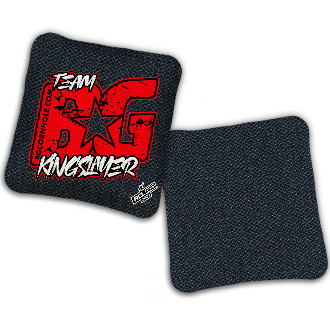 2027 BG KINGSLAYER “ESPN THROWBACK COLORMATCH" - ACL Pro Stamped Cornhole Bags - SET OF 4 BAGS