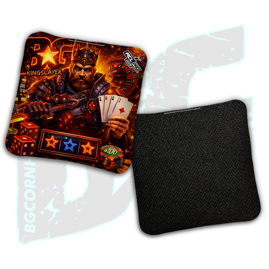 2026 BG Multiple Bag Models "Wager" - ACL Pro Stamped Cornhole Bags - SET OF 4 BAGS