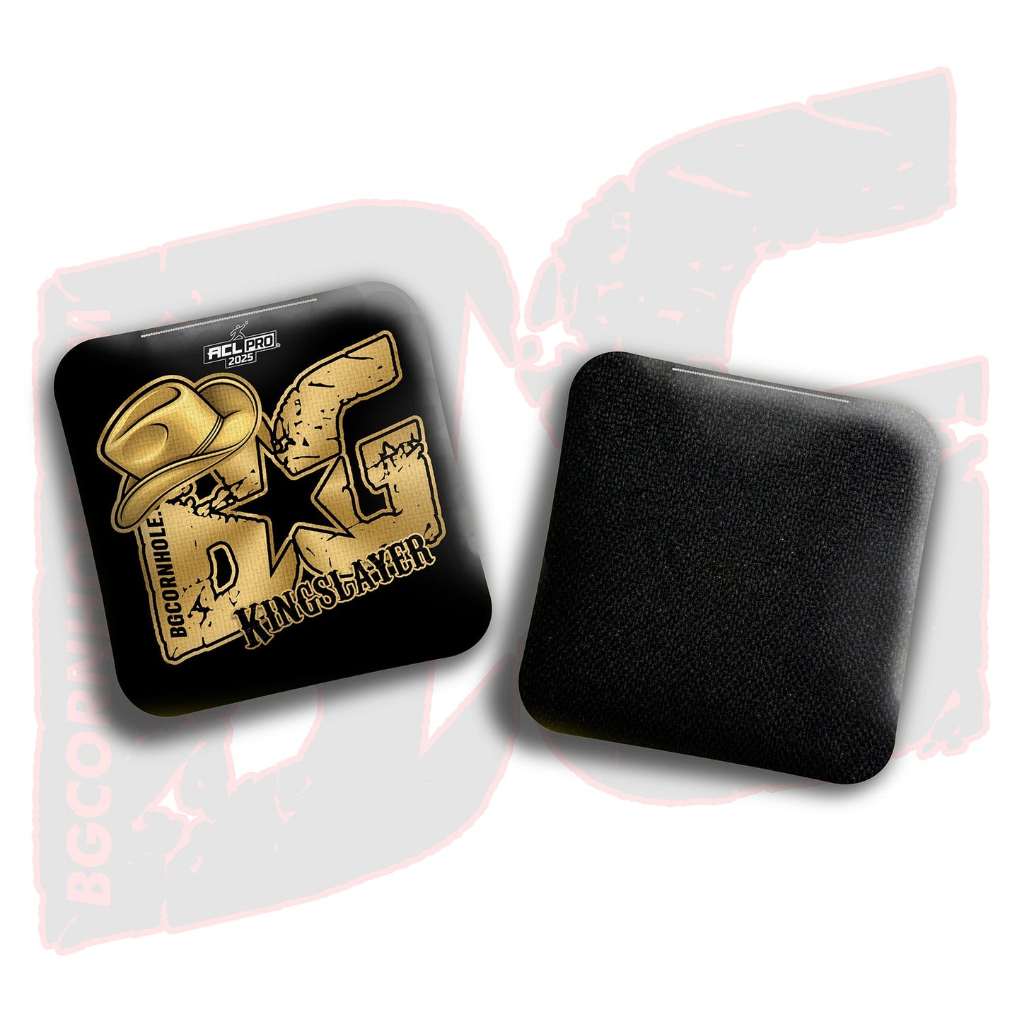 2025 Multiple Bag Models  “Tye Thompson Golden Cowboy" - ACL Pro Stamped Cornhole Bags - SET OF 4 BAGS