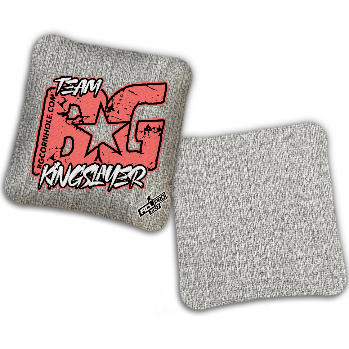 2027 BG KINGSLAYER “ESPN THROWBACK COLORMATCH" - ACL Pro Stamped Cornhole Bags - SET OF 4 BAGS