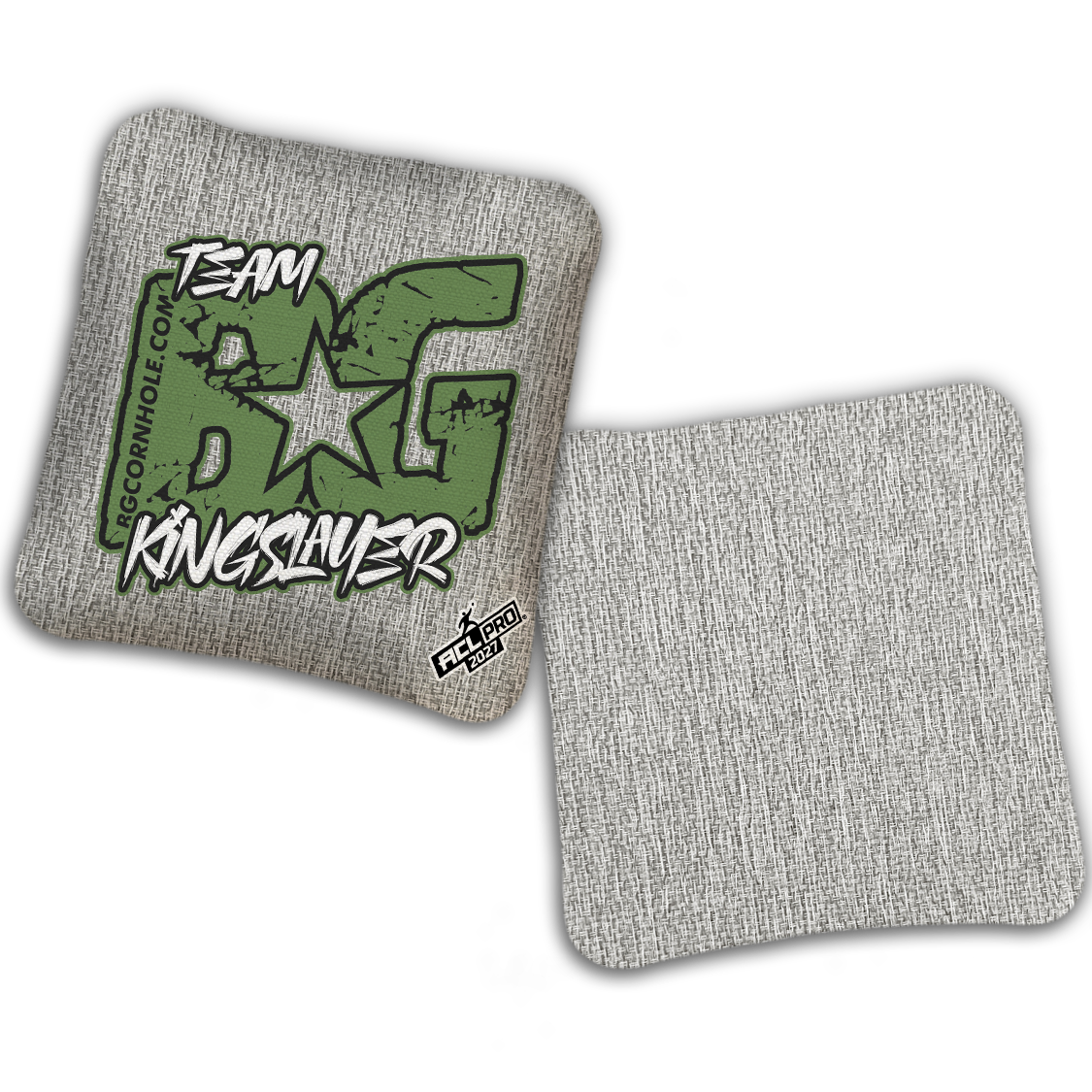 2027 BG KINGSLAYER “ESPN THROWBACK COLORMATCH" - ACL Pro Stamped Cornhole Bags - SET OF 4 BAGS