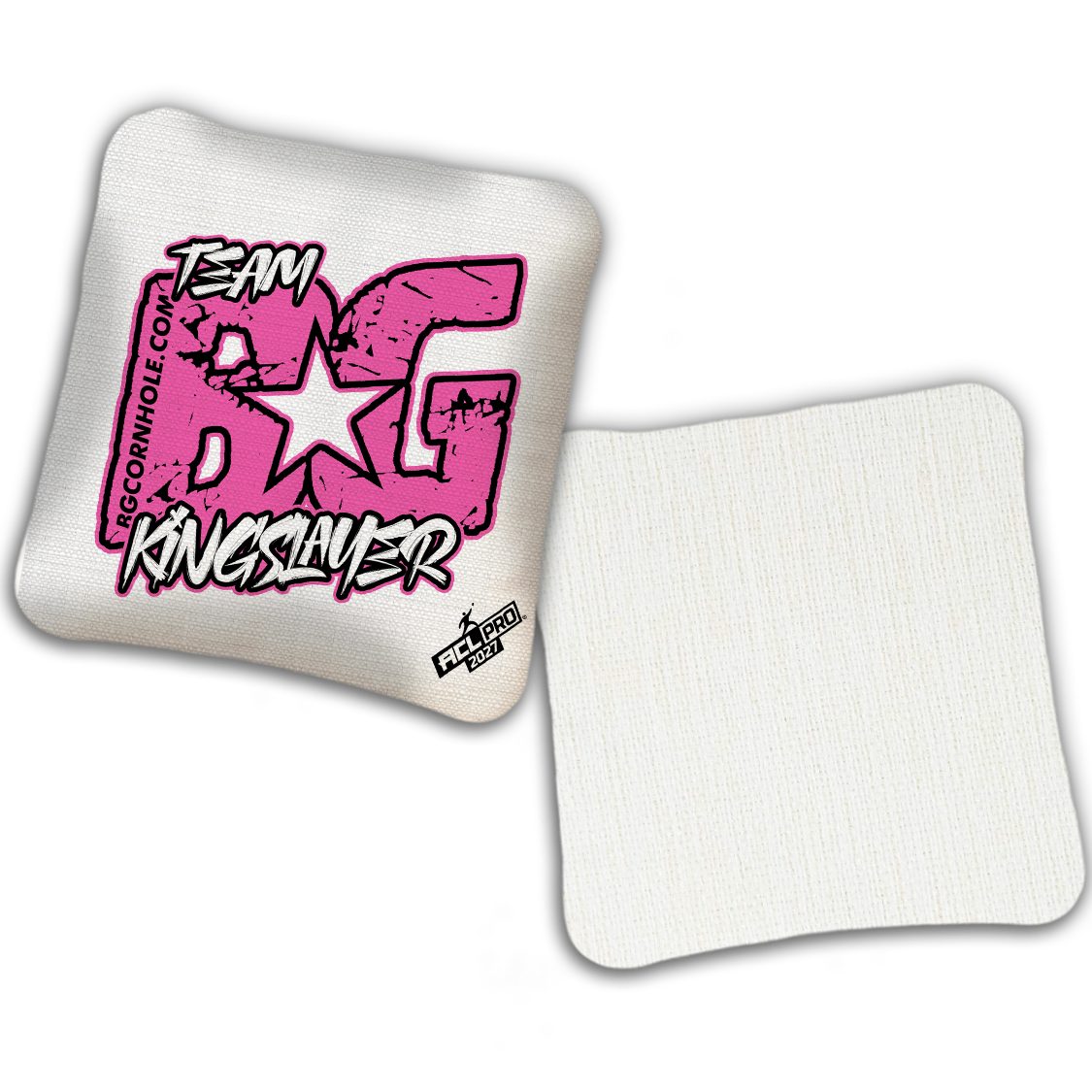 2027 BG KINGSLAYER “ESPN THROWBACK COLORMATCH" - ACL Pro Stamped Cornhole Bags - SET OF 4 BAGS