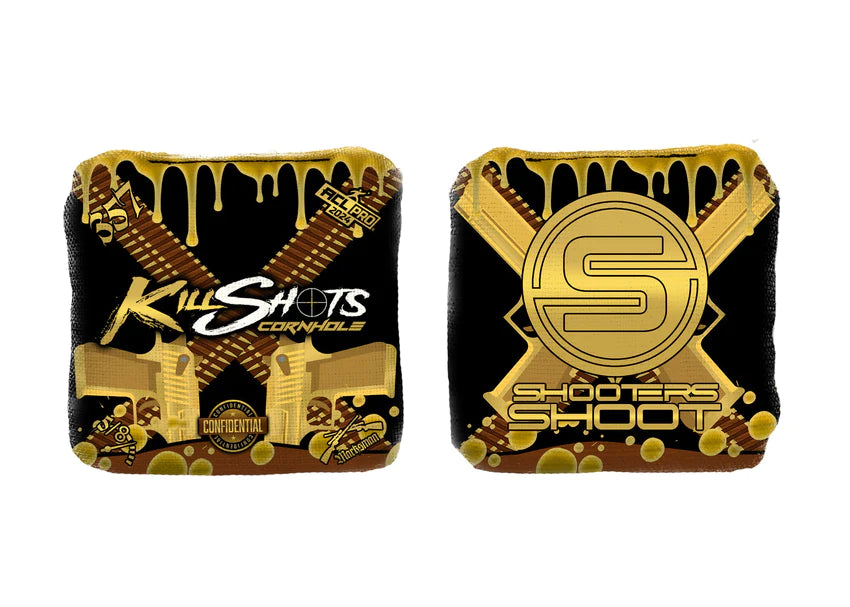 KillShots Cornhole - 357 Series - 2024 Gold Pistols