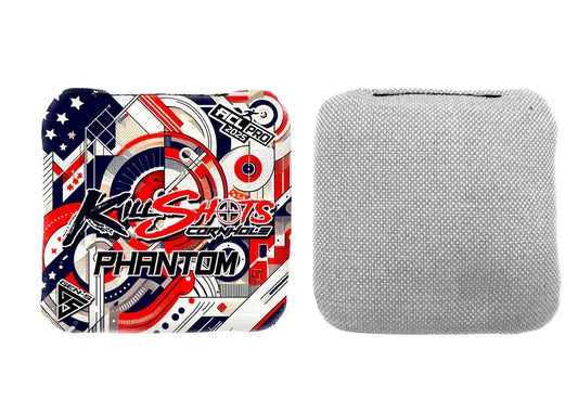 KillShots Cornhole Bags - Phantom - 2025 Limited USA Designs