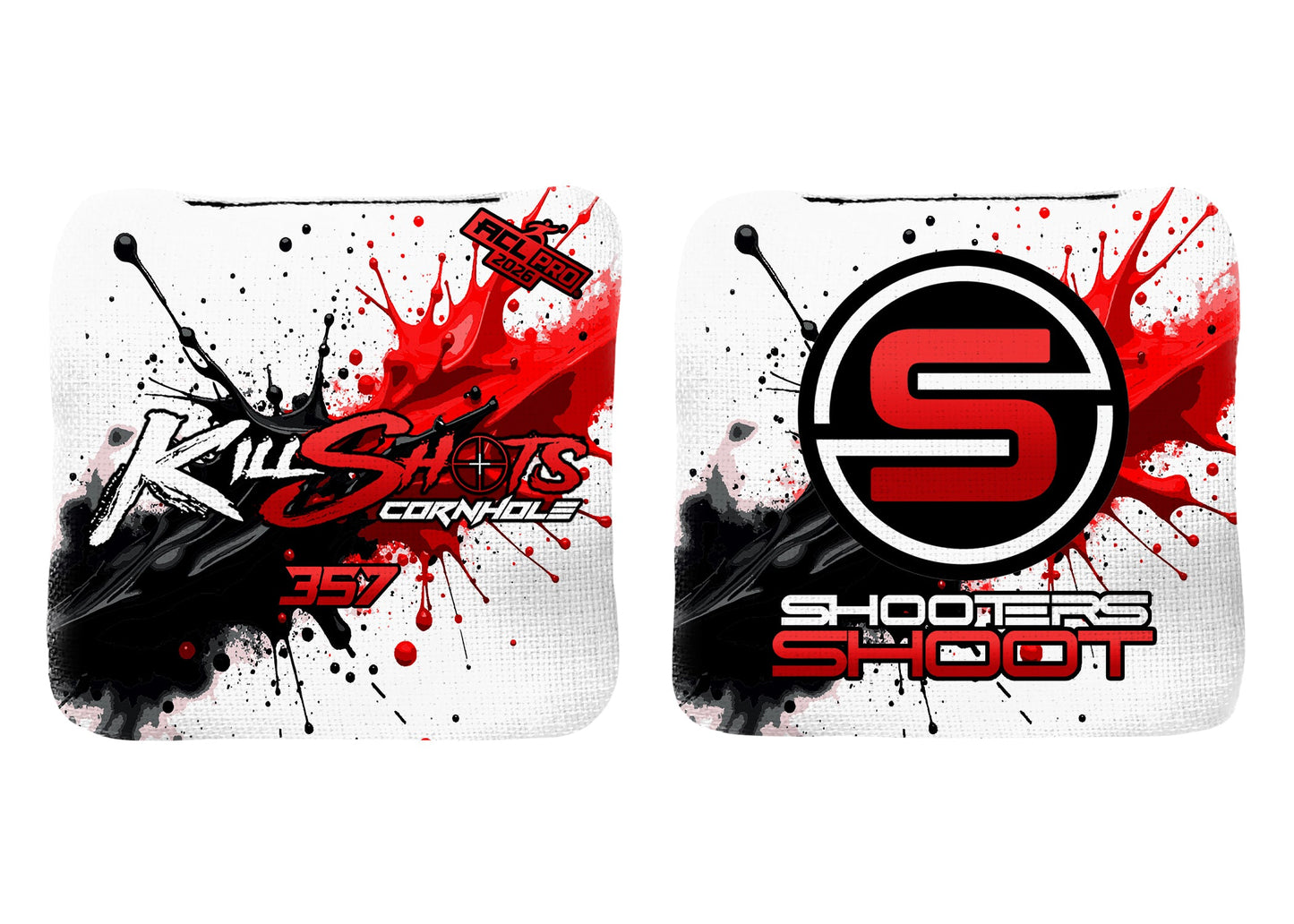 Killshots Cornhole | 357 Series | 2026 ACL PRO | Cornhole Bags | Limited Edition Designs