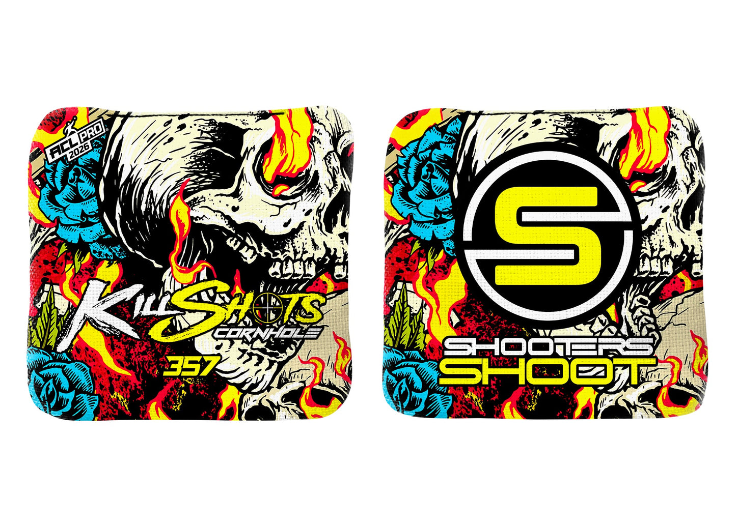 Killshots Cornhole | 357 Series | 2026 ACL PRO | Cornhole Bags | Limited Edition Designs