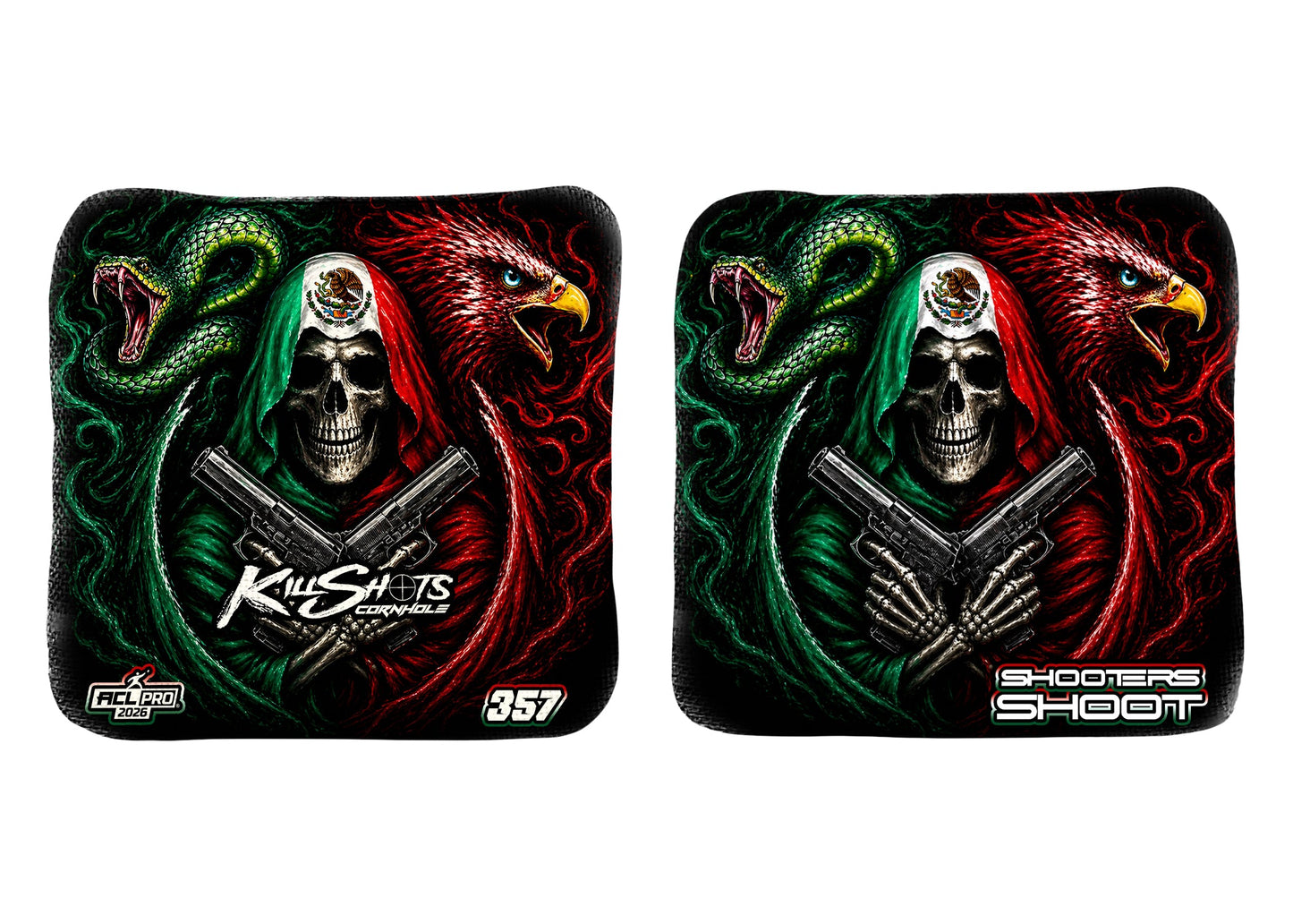 Killshots Cornhole | 357 Series | 2026 ACL PRO | Cornhole Bags | Limited Edition Designs