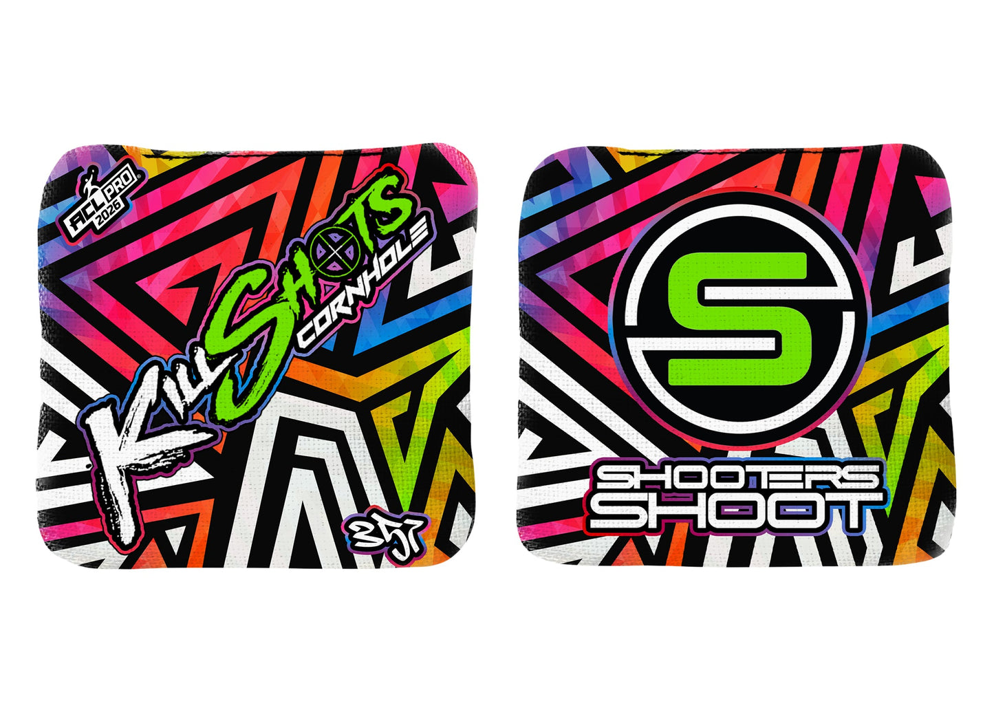 Killshots Cornhole | 357 Series | 2026 ACL PRO | Cornhole Bags | Limited Edition Designs