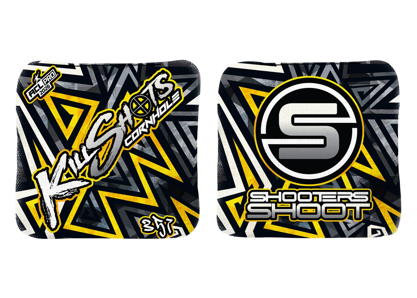 Killshots Cornhole | 357 Series | 2026 ACL PRO | Cornhole Bags | Limited Edition Designs