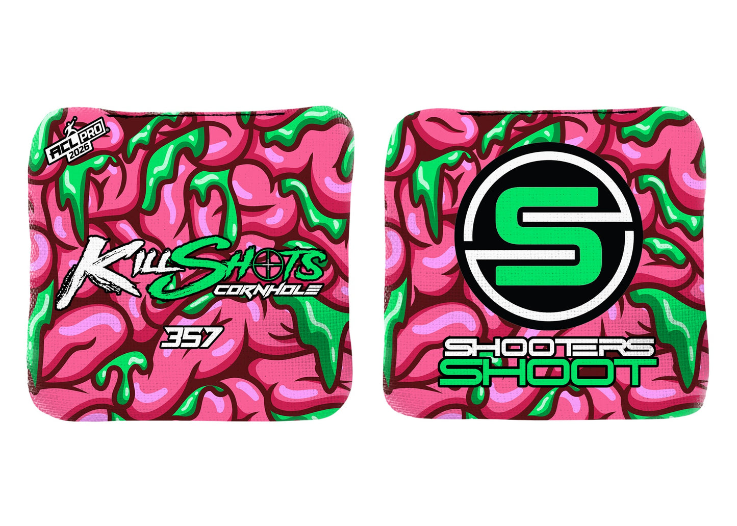 Killshots Cornhole | 357 Series | 2026 ACL PRO | Cornhole Bags | Limited Edition Designs