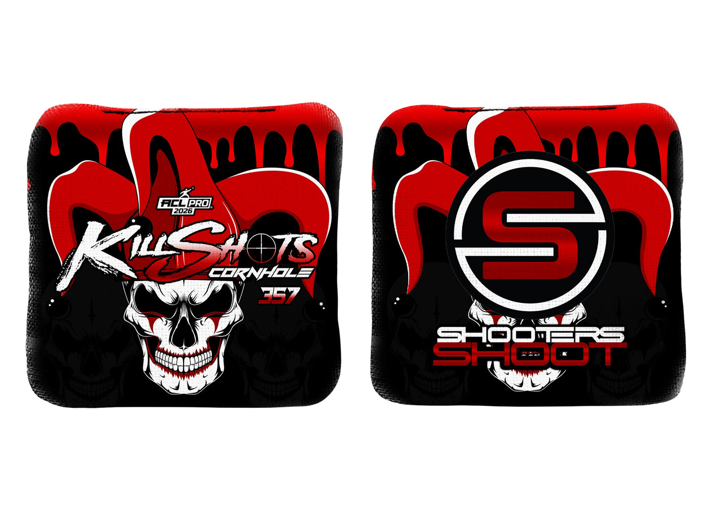 Killshots Cornhole | 357 Series | 2026 ACL PRO | Cornhole Bags | Limited Edition Designs