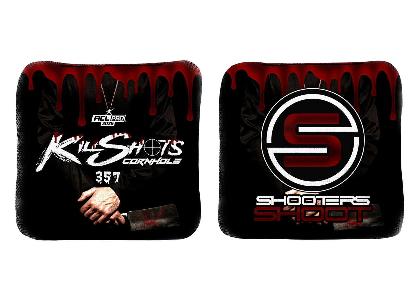 Killshots Cornhole | 357 Series | 2026 ACL PRO | Cornhole Bags | Limited Edition Designs