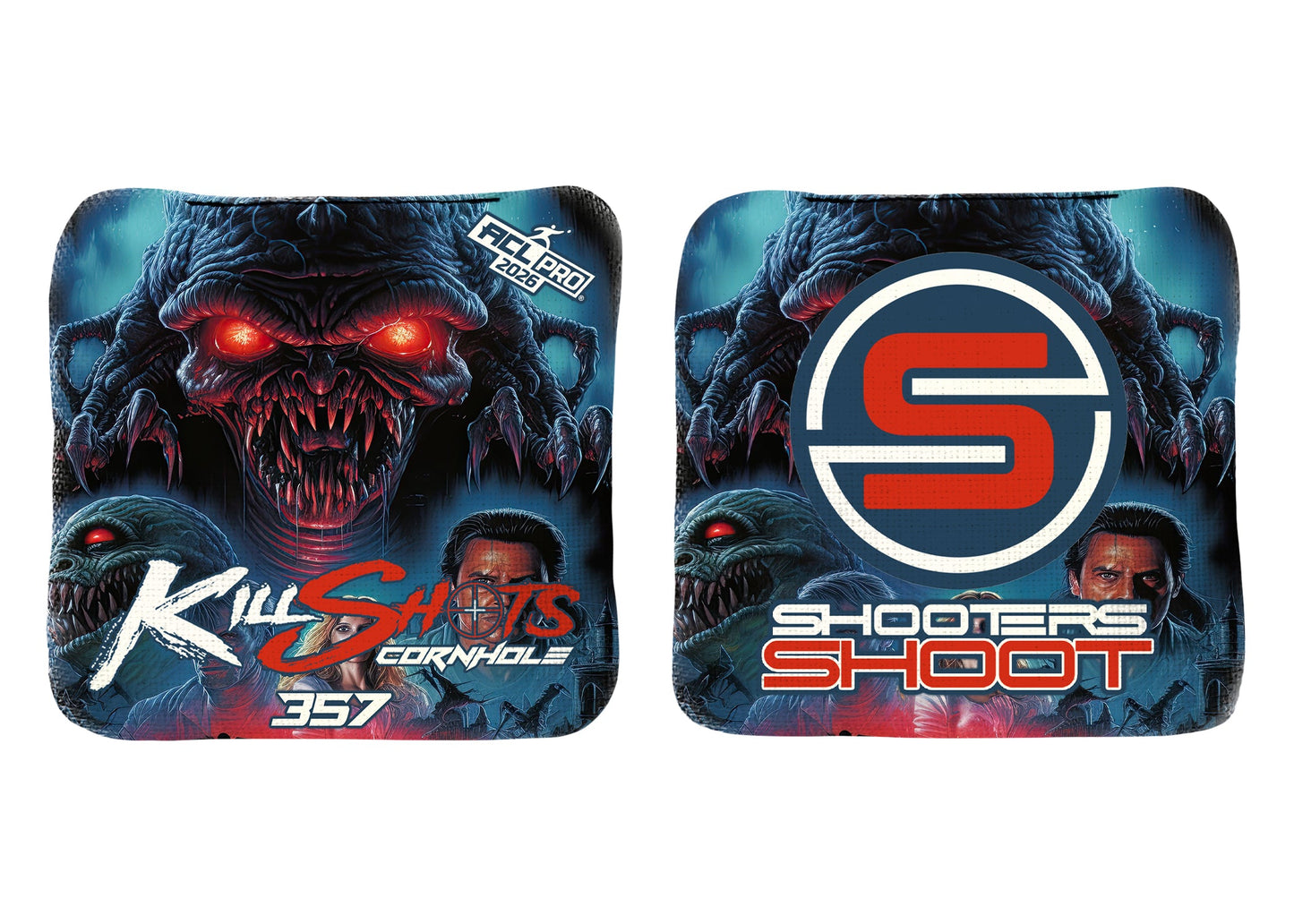 Killshots Cornhole | 357 Series | 2026 ACL PRO | Cornhole Bags | Limited Edition Designs