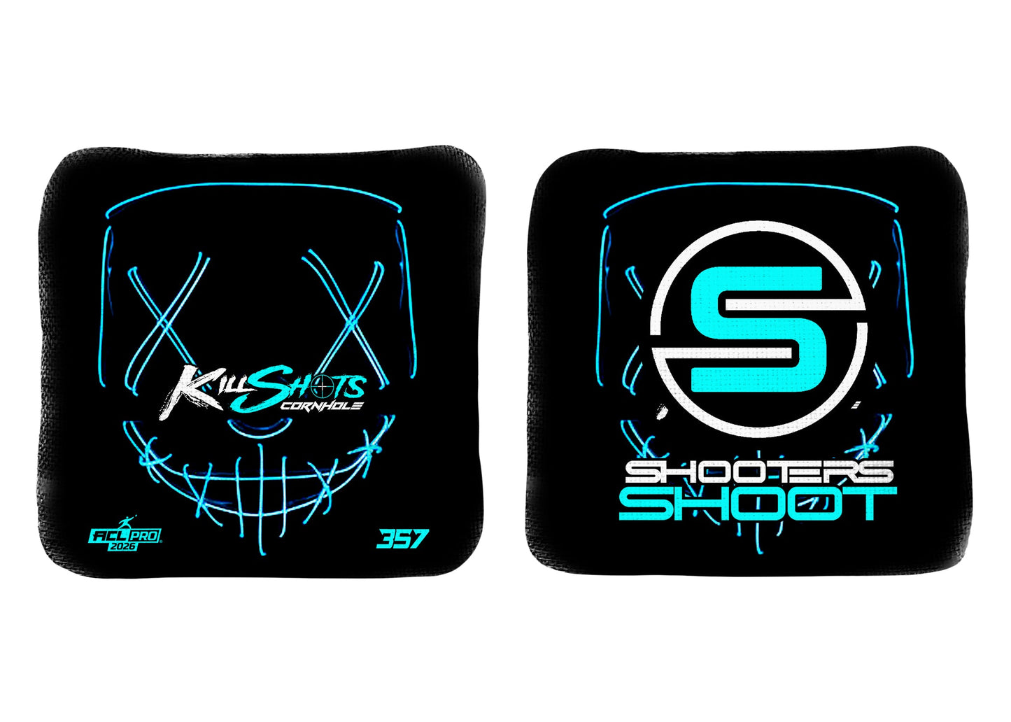 Killshots Cornhole | 357 Series | 2026 ACL PRO | Cornhole Bags | Limited Edition Designs