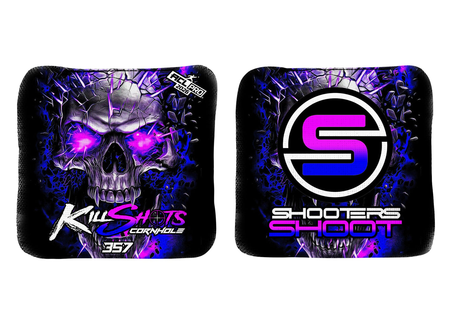 Killshots Cornhole | 357 Series | 2026 ACL PRO | Cornhole Bags | Limited Edition Designs