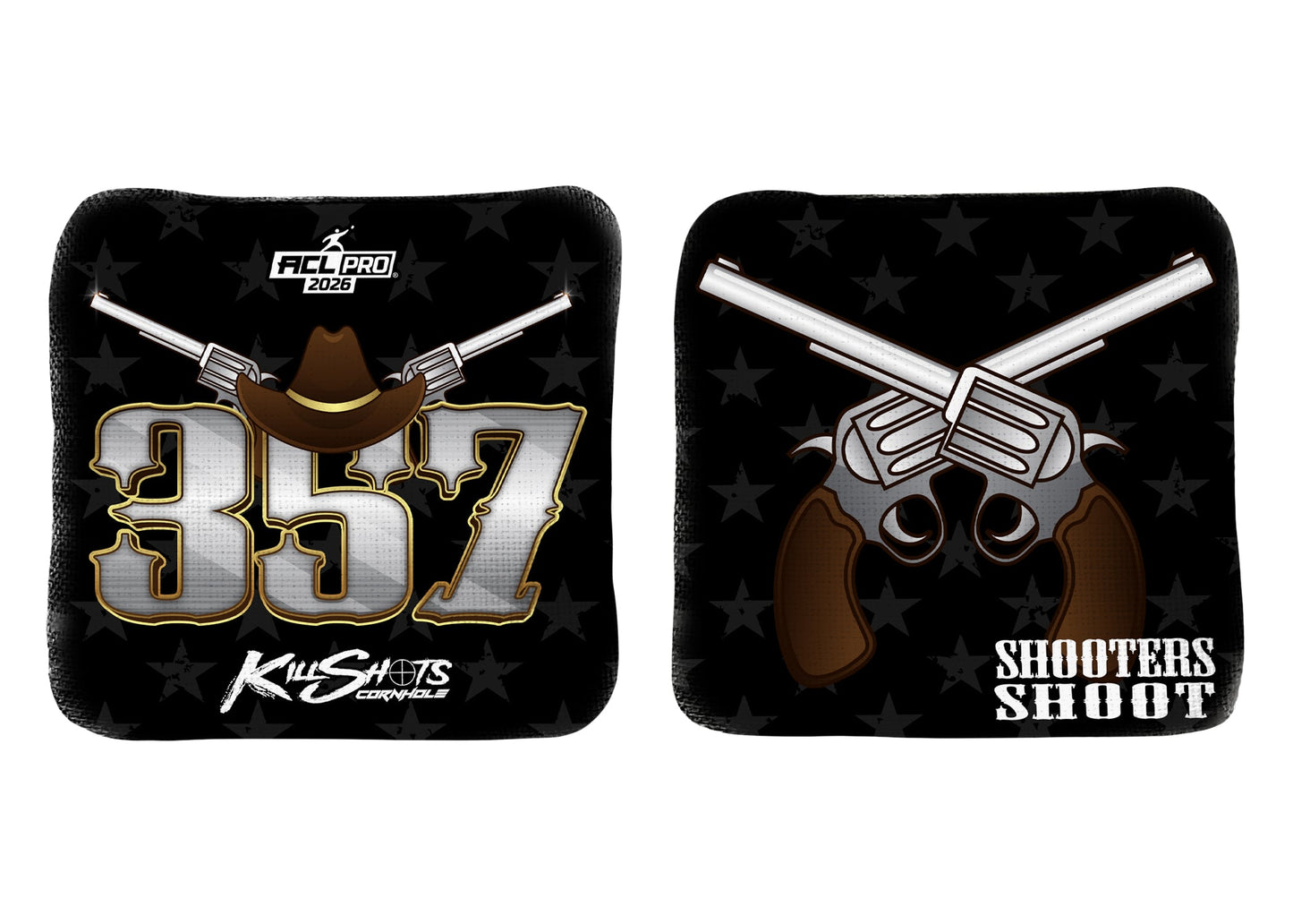 Killshots Cornhole | 357 Series | 2026 ACL PRO | Cornhole Bags | Limited Edition Designs