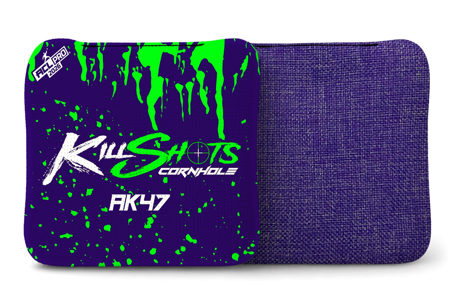 Killshots Cornhole | AK47 Series | 2026 ACL PRO | Cornhole Bags | Stock Designs