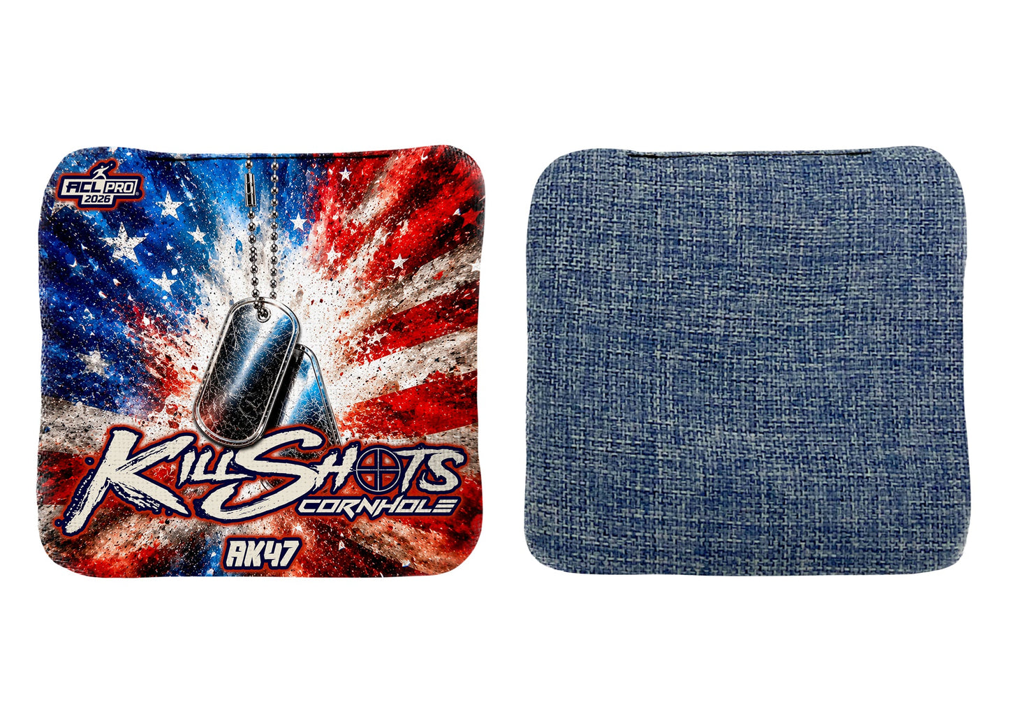 Killshots Cornhole | AK47 Series | 2026 ACL PRO | Cornhole Bags | Limited Edition Designs