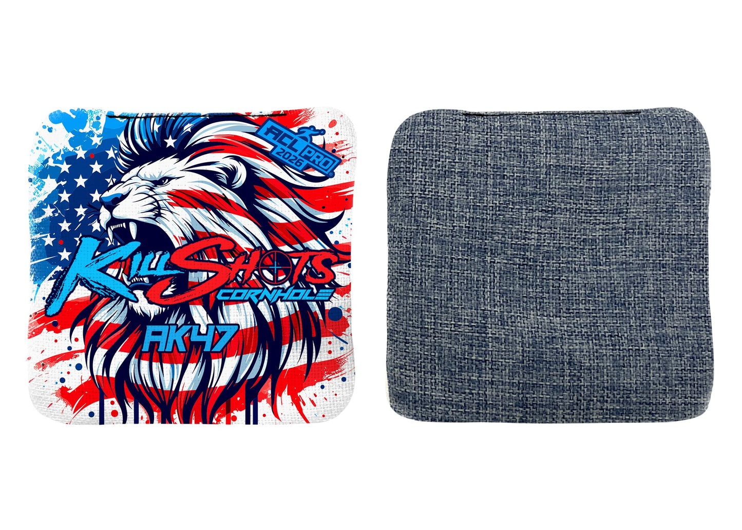 Killshots Cornhole | AK47 Series | 2026 ACL PRO | Cornhole Bags | Limited Edition Designs