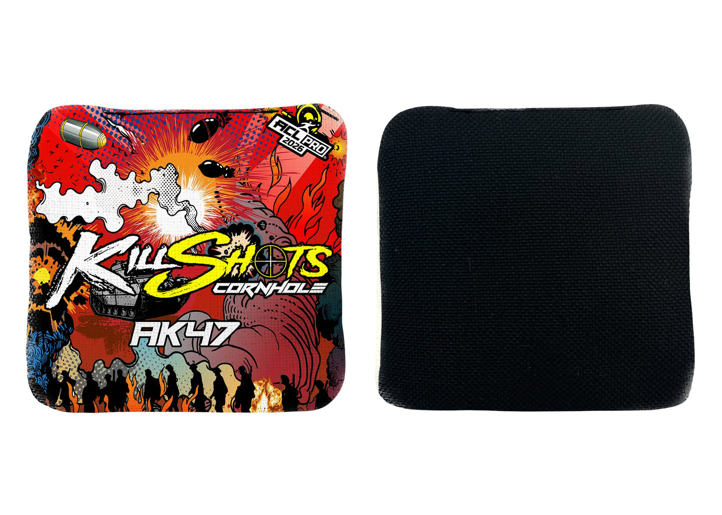 Killshots Cornhole | AK47 Series | 2026 ACL PRO | Cornhole Bags | Limited Edition Designs