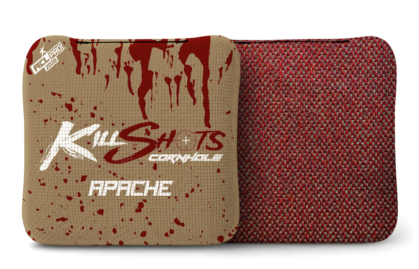 Killshots Cornhole | Apache Series | 2026 ACL PRO | Cornhole Bags | Stock Designs