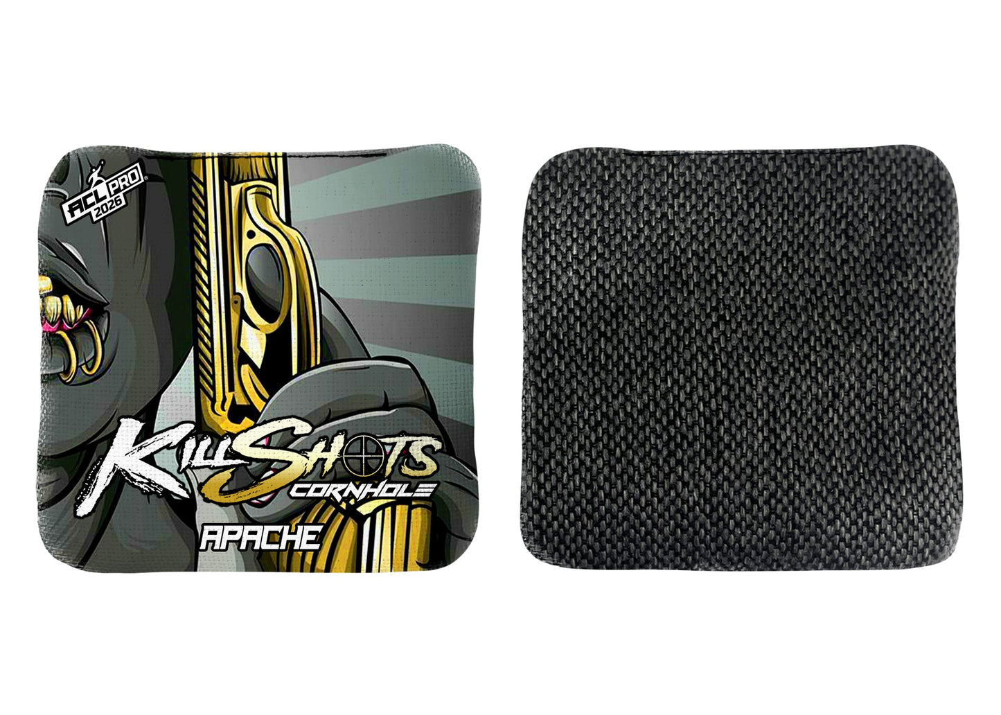Killshots Cornhole | Apache Series | 2026 ACL PRO | Cornhole Bags | Limited Edition Designs