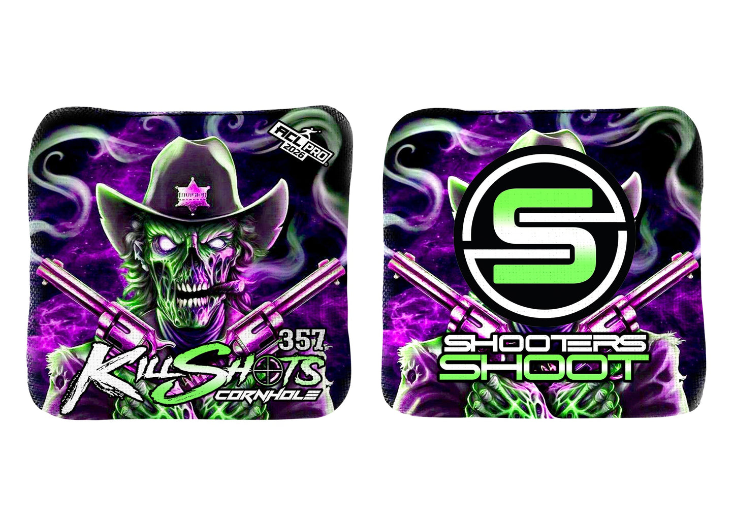 Killshots Cornhole | 357 Series | 2026 ACL PRO | Cornhole Bags | Limited Edition Designs