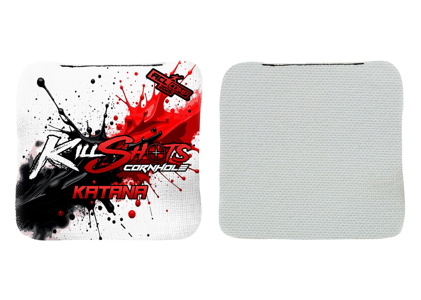 Killshots Cornhole | Katana Series | 2026 ACL COMP | Cornhole Bags | Limited Edition Designs
