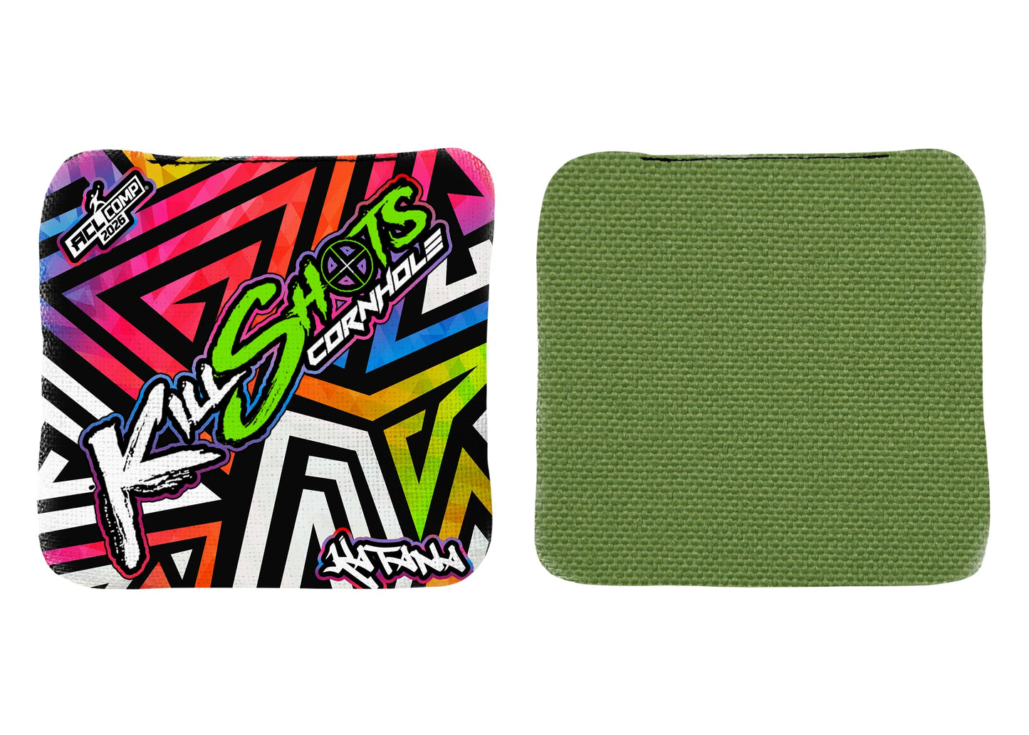 Killshots Cornhole | Katana Series | 2026 ACL COMP | Cornhole Bags | Limited Edition Designs