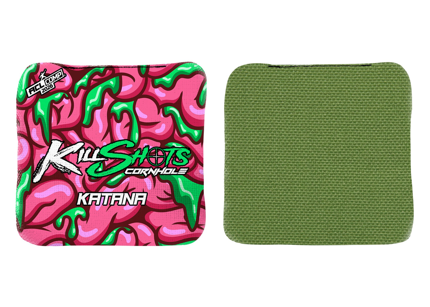 Killshots Cornhole | Katana Series | 2026 ACL COMP | Cornhole Bags | Limited Edition Designs