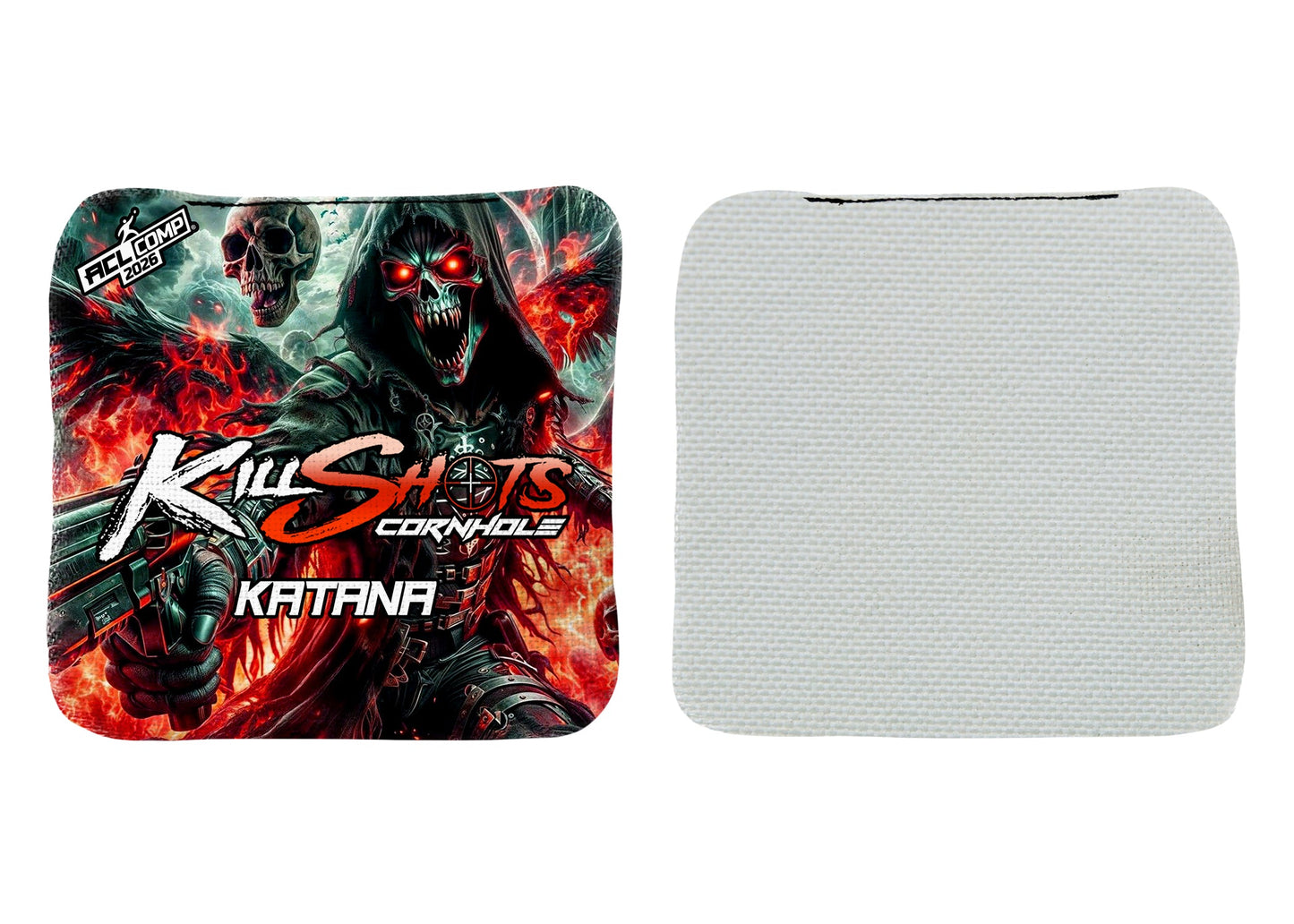 Killshots Cornhole | Katana Series | 2026 ACL COMP | Cornhole Bags | Limited Edition Designs