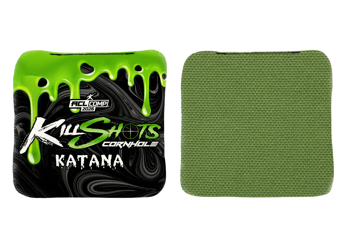 Killshots Cornhole | Katana Series | 2026 ACL COMP | Cornhole Bags | Limited Edition Designs