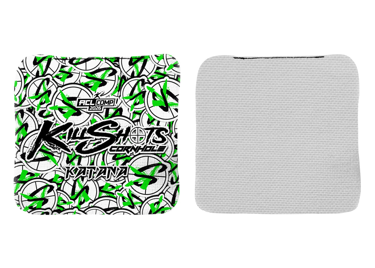 Killshots Cornhole | Katana Series | 2026 ACL COMP | Cornhole Bags | Limited Edition Designs