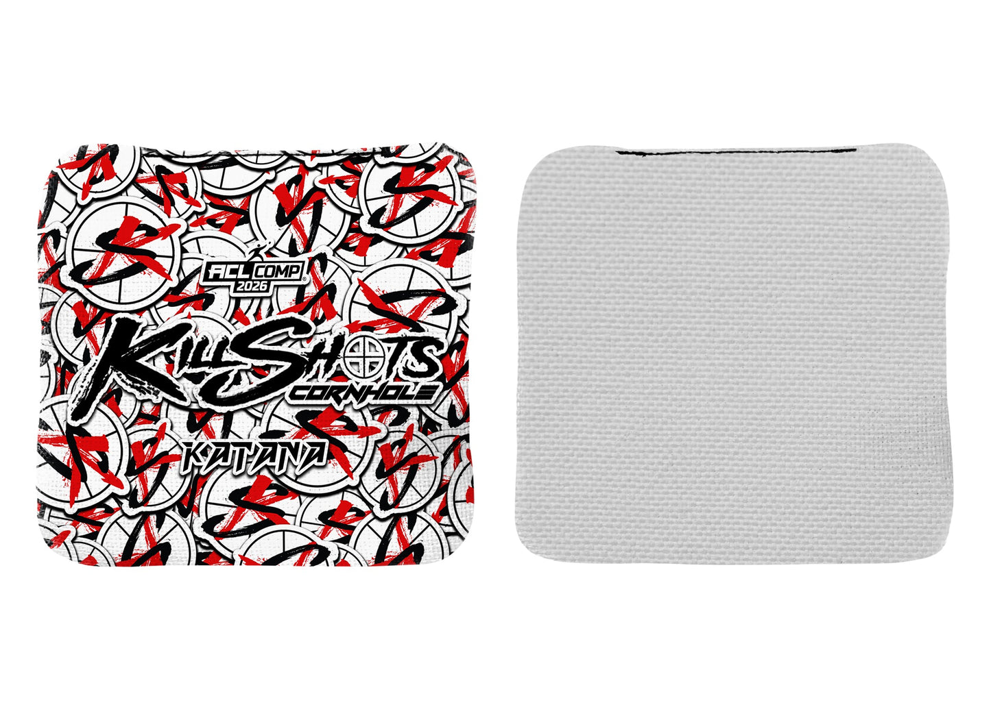 Killshots Cornhole | Katana Series | 2026 ACL COMP | Cornhole Bags | Limited Edition Designs
