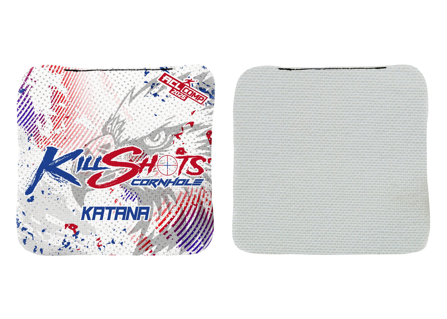 Killshots Cornhole | Katana Series | 2026 ACL COMP | Cornhole Bags | Limited Edition Designs