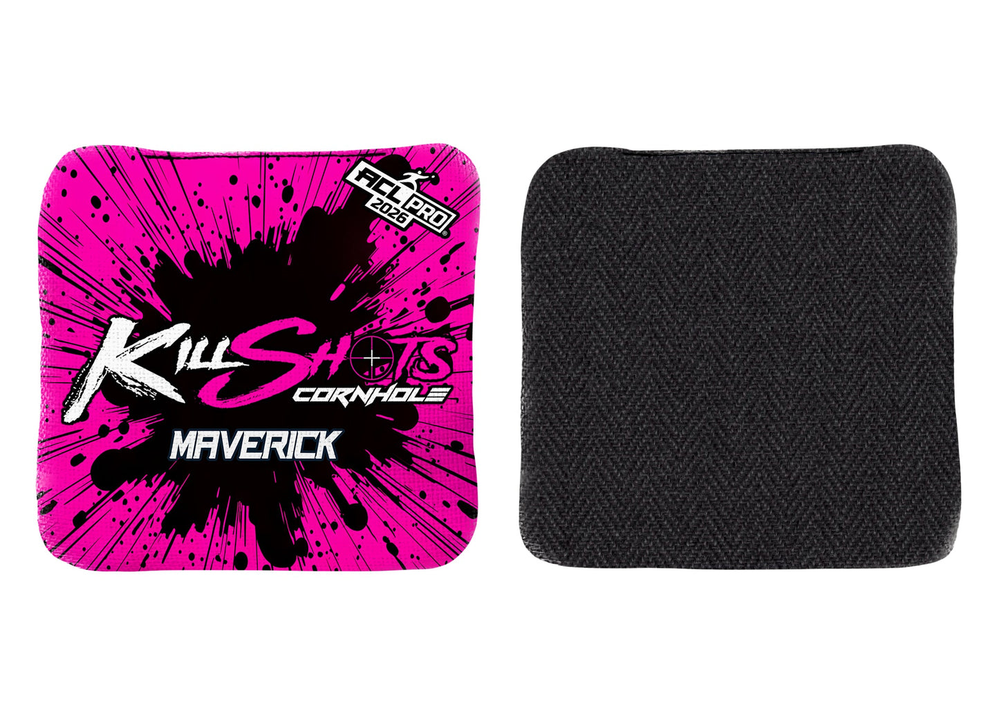 Killshots Cornhole | Maverick Series | 2026 ACL PRO | Cornhole Bags | Stock Designs
