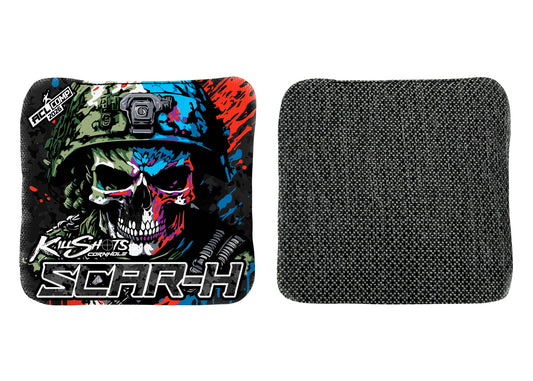 Killshots Cornhole | Scar-H Series | 2026 ACL COMP | Cornhole Bags | Limited Edition Designs