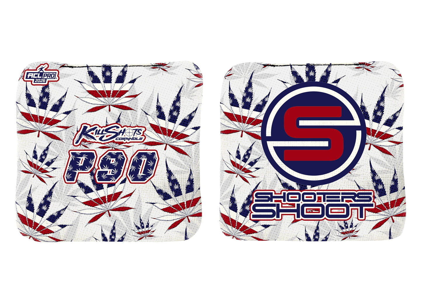 Killshots Cornhole | P90 Series | 2026 ACL PRO | Cornhole Bags | Limited Edition Designs