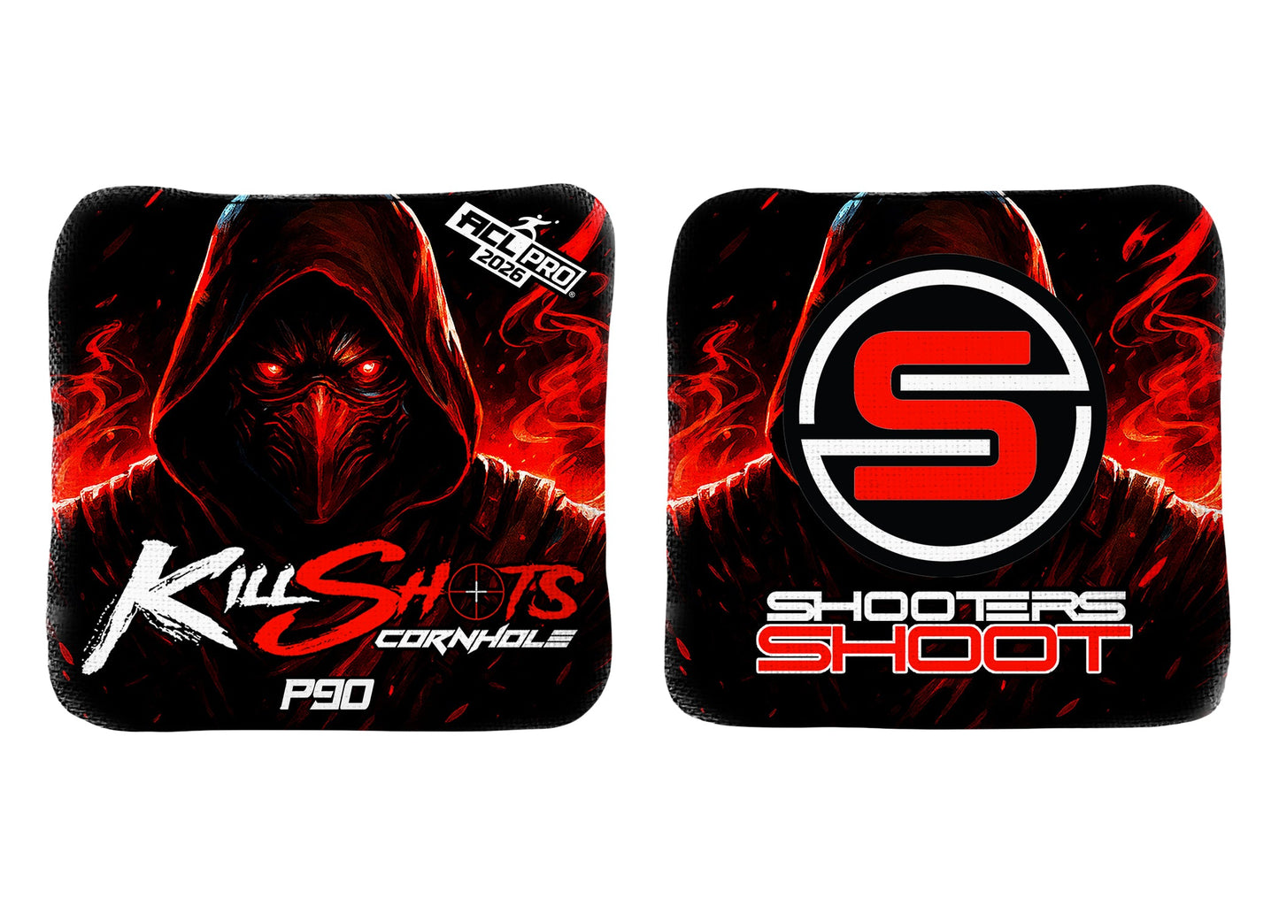 Killshots Cornhole | P90 Series | 2026 ACL PRO | Cornhole Bags | Limited Edition Designs