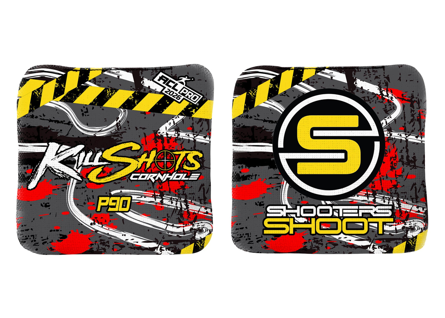 Killshots Cornhole | P90 Series | 2026 ACL PRO | Cornhole Bags | Limited Edition Designs