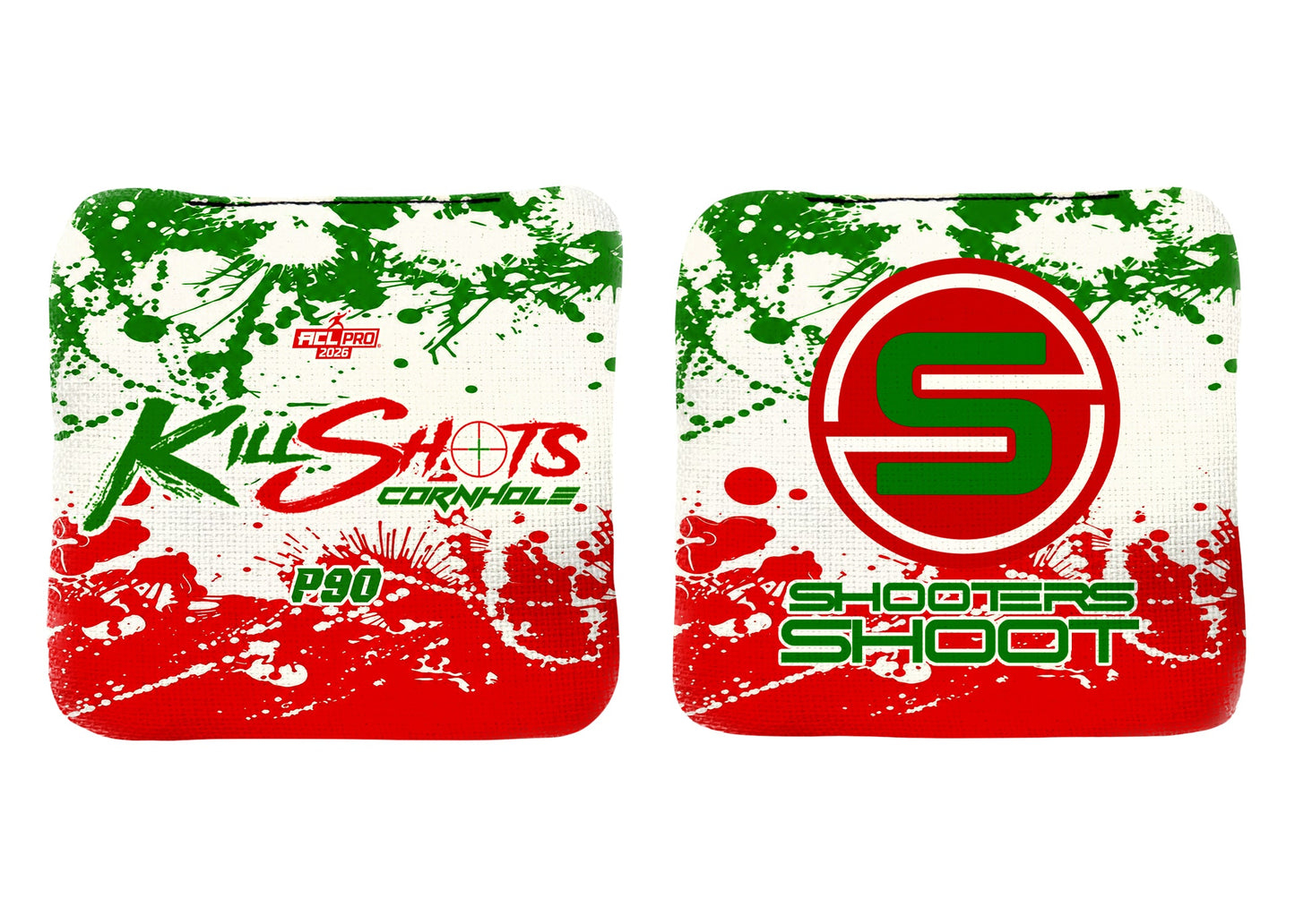 Killshots Cornhole | P90 Series | 2026 ACL PRO | Cornhole Bags | Limited Edition Designs
