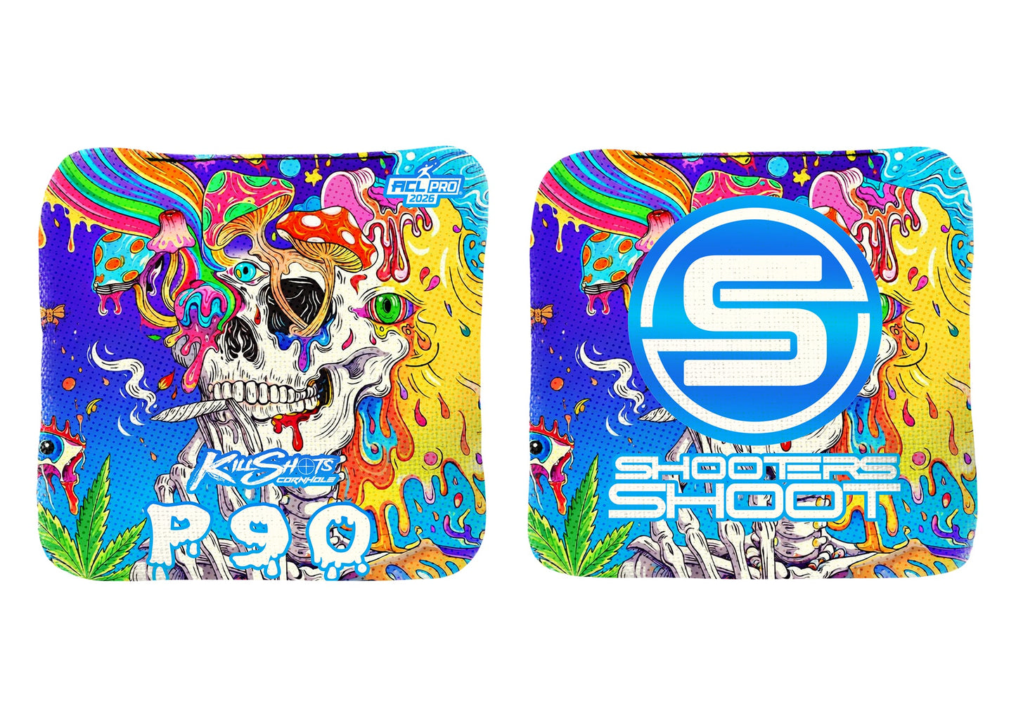 Killshots Cornhole | P90 Series | 2026 ACL PRO | Cornhole Bags | Limited Edition Designs