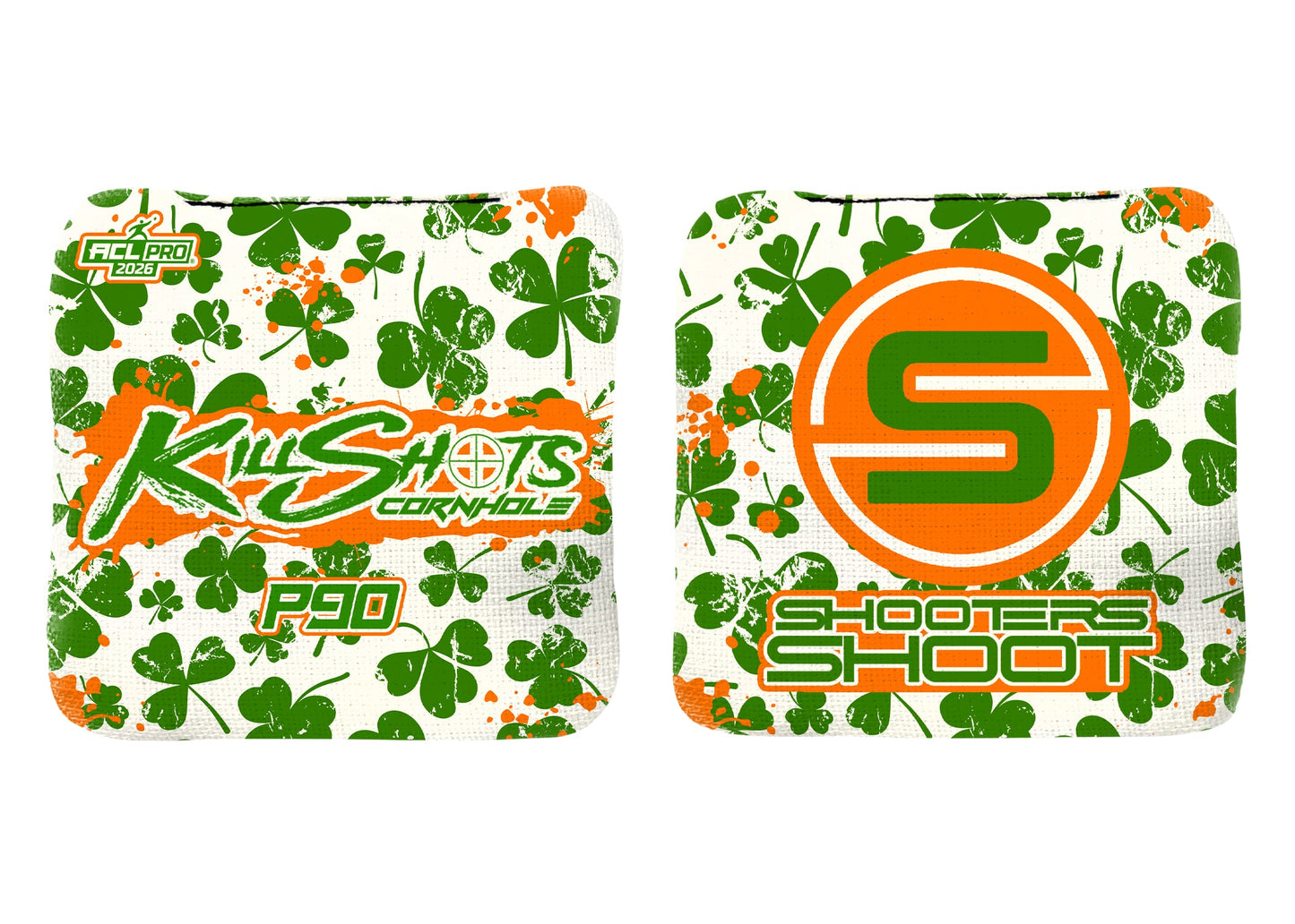 Killshots Cornhole | P90 Series | 2026 ACL PRO | Cornhole Bags | Limited Edition Designs