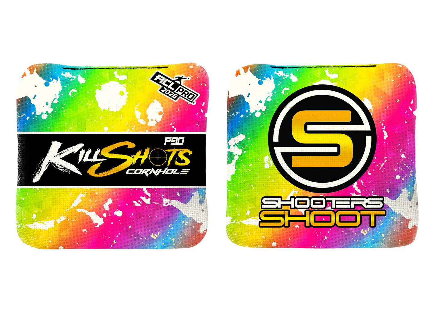 Killshots Cornhole | P90 Series | 2026 ACL PRO | Cornhole Bags | Limited Edition Designs
